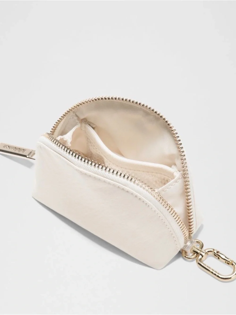lululemon athletica Pink and Cream Key & Card Holder Set